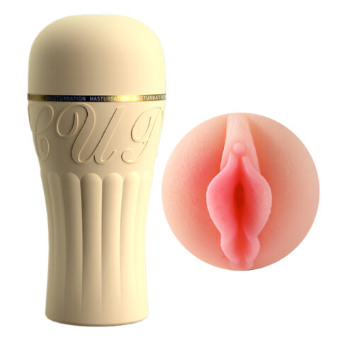 Men’s Silicone Vagina Masturbator Sex Toy - 165